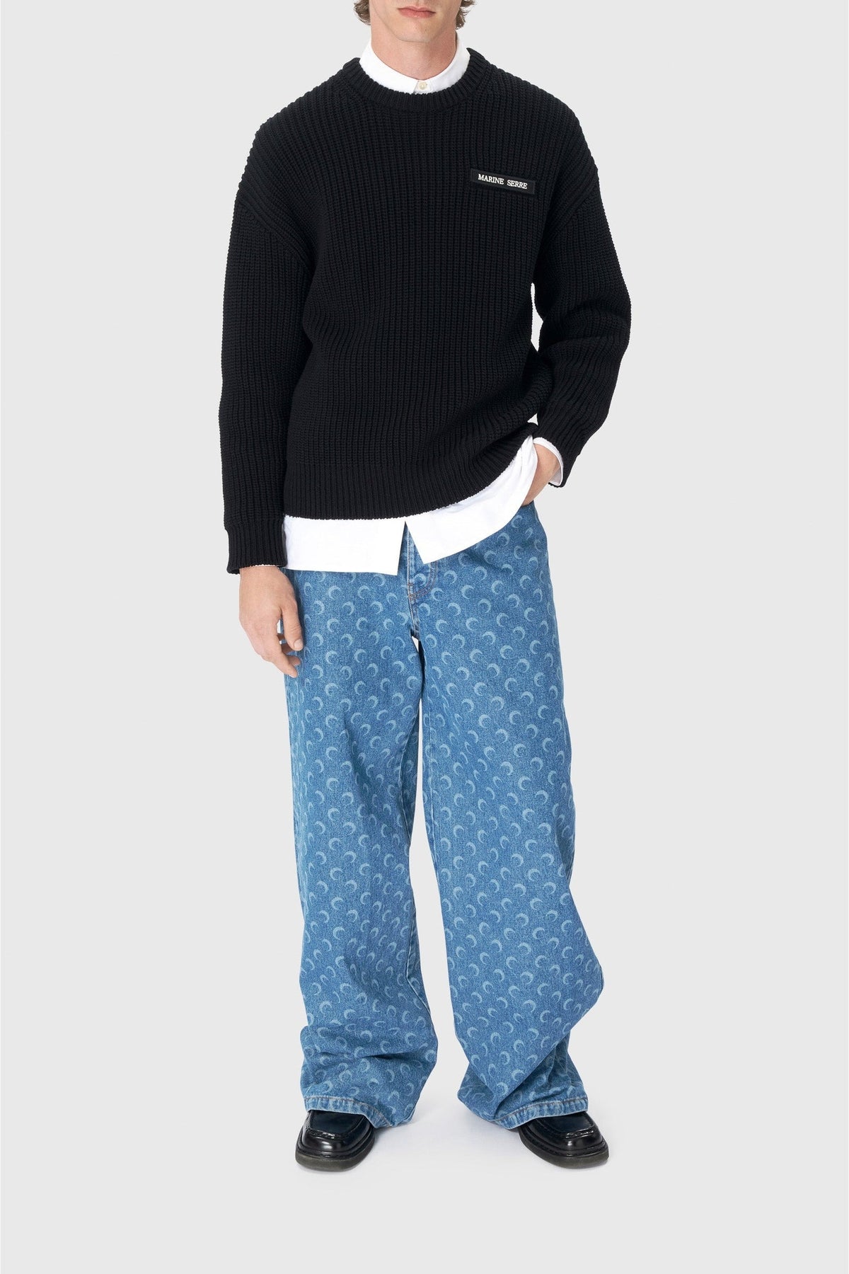 Pull en coton unisex - Black
