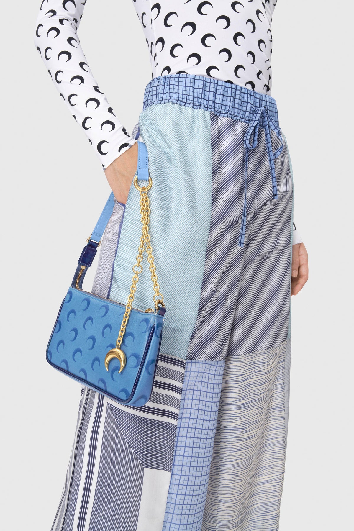Sac Moon en coton - Sky Blue