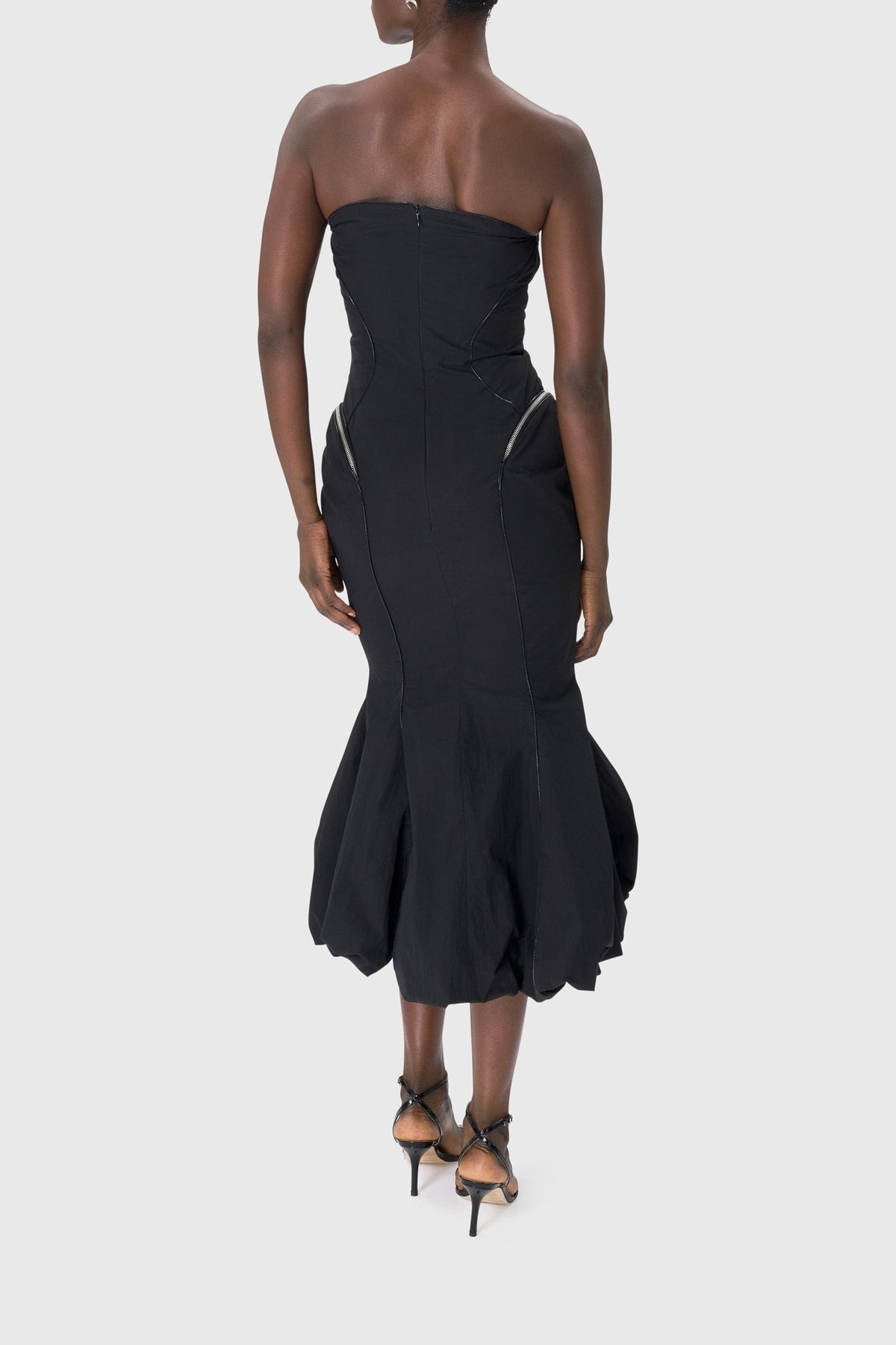 Robe bustier recyclée - Black