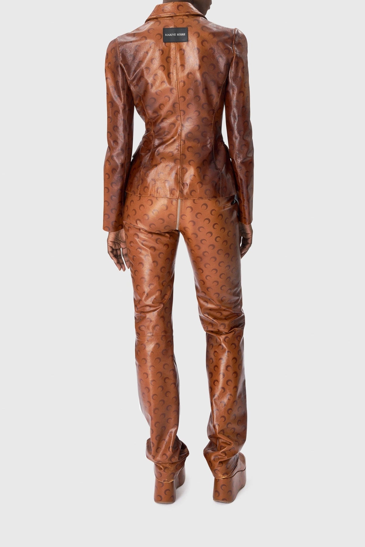 Blouson Moon en cuir - Light Brown