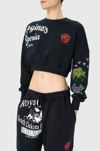 Pull en coton Upcyclé - Black