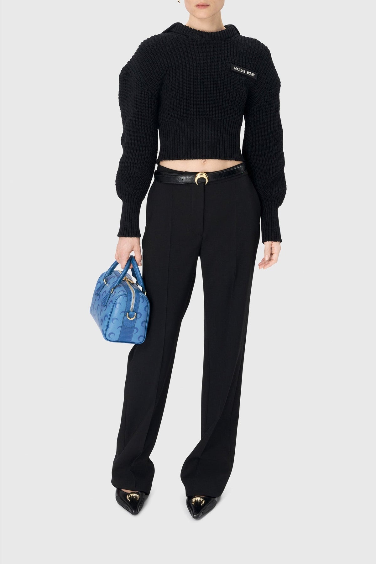 Pull court en coton - Black