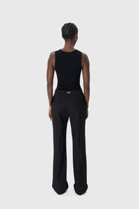 Top Moon en maille - Black
