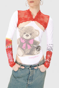 Body en coton Upcyclé - White