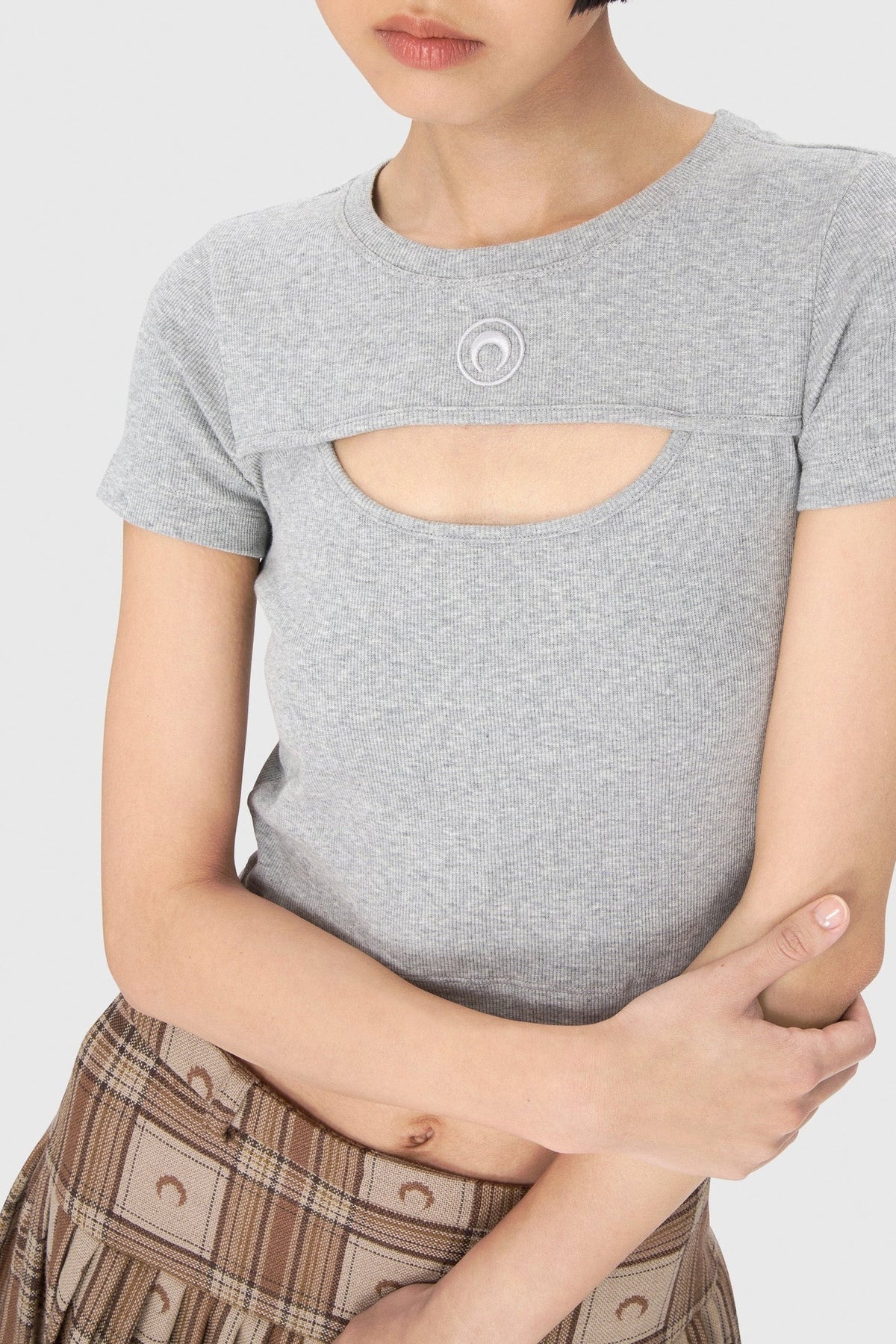 T-shirt Moon en coton - Grey