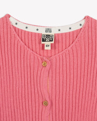 Cardigan Mouton en coton - Pink Loulou