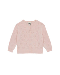 Lilet cotton cardigan - Shell Pink