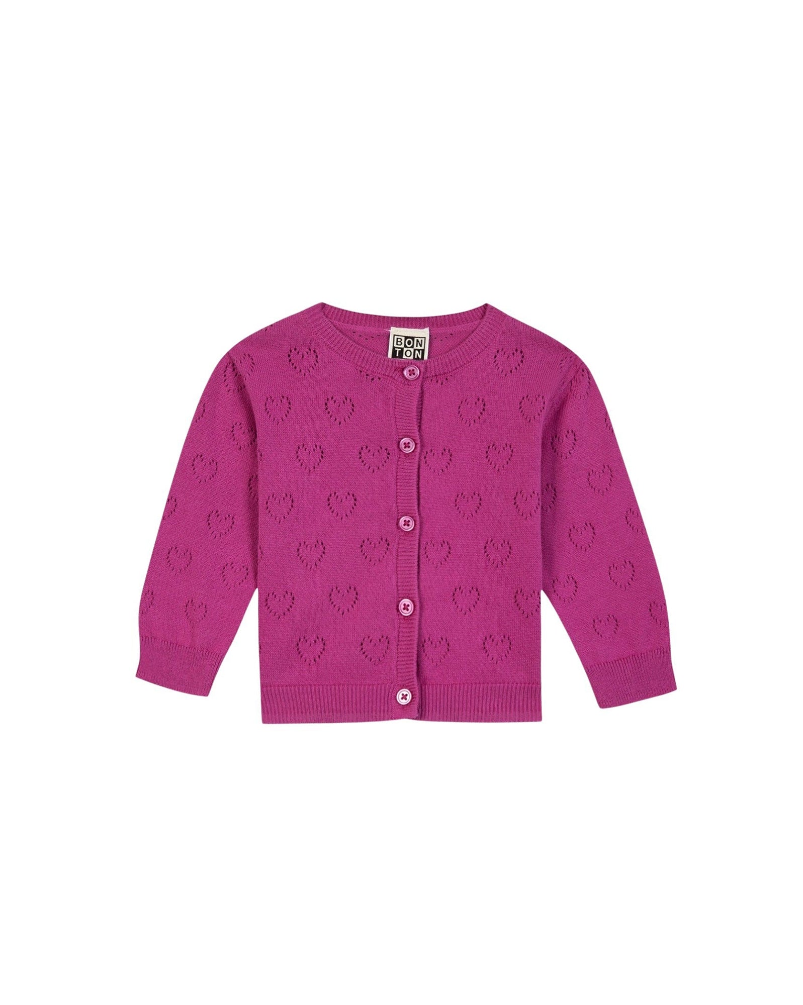 Cardigan Lilet - Fushia Ouhlala