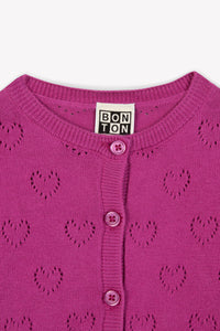 Cardigan Lilet - Fushia Ouhlala