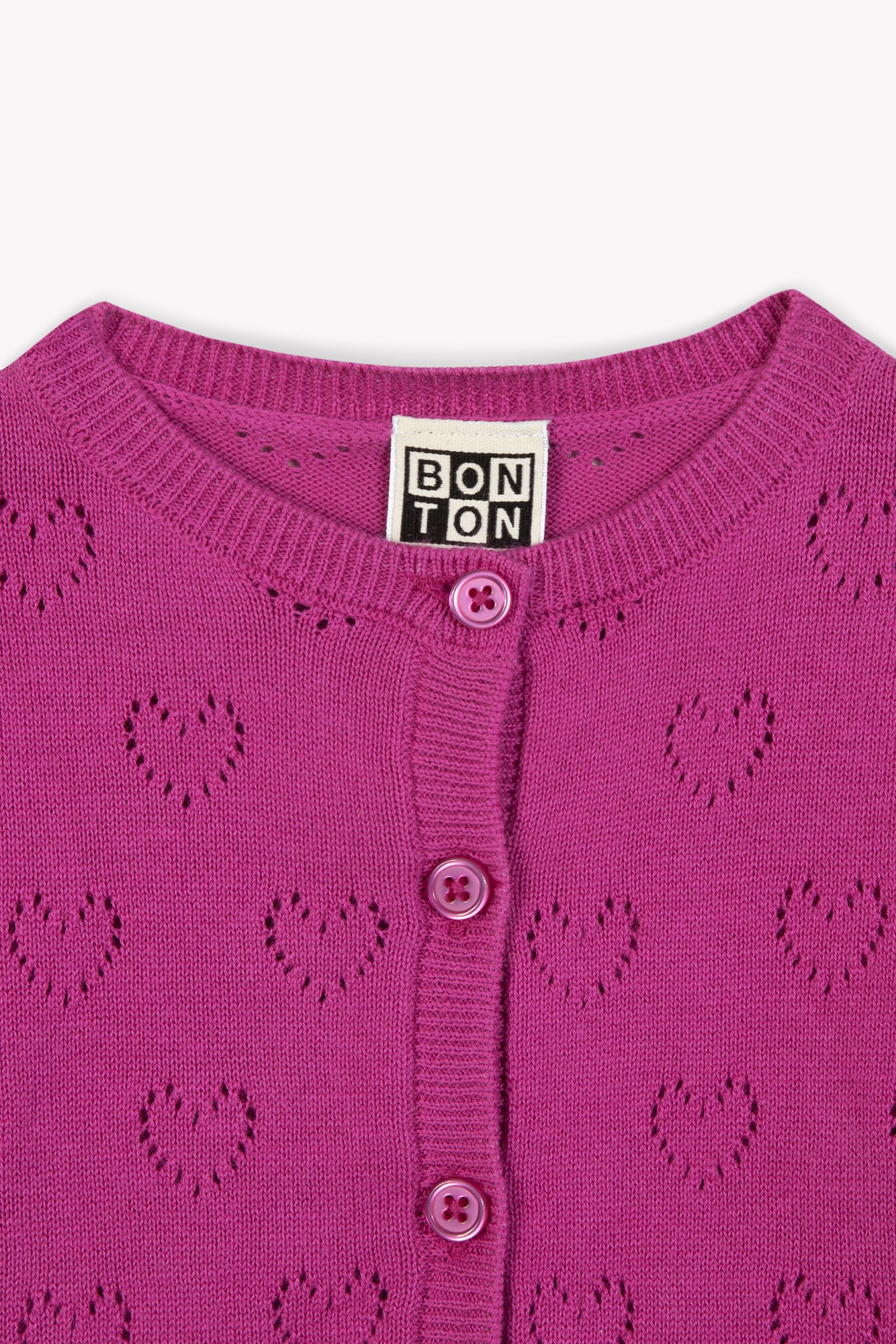 Cardigan Lilet - Fushia Ouhlala