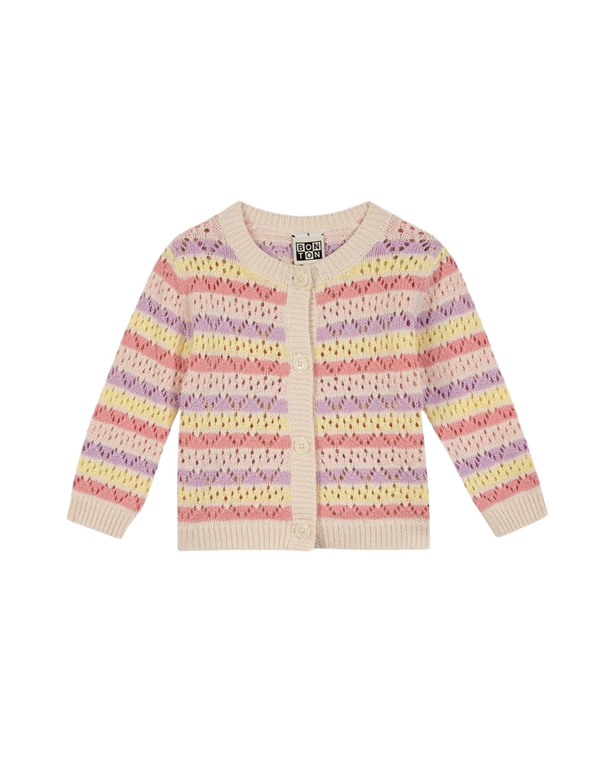 Lilet cotton cardigan - Multicoloured print