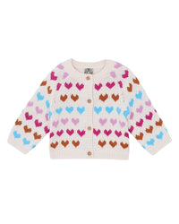 Lilet cardigan in a wool blend - Bonton Cream