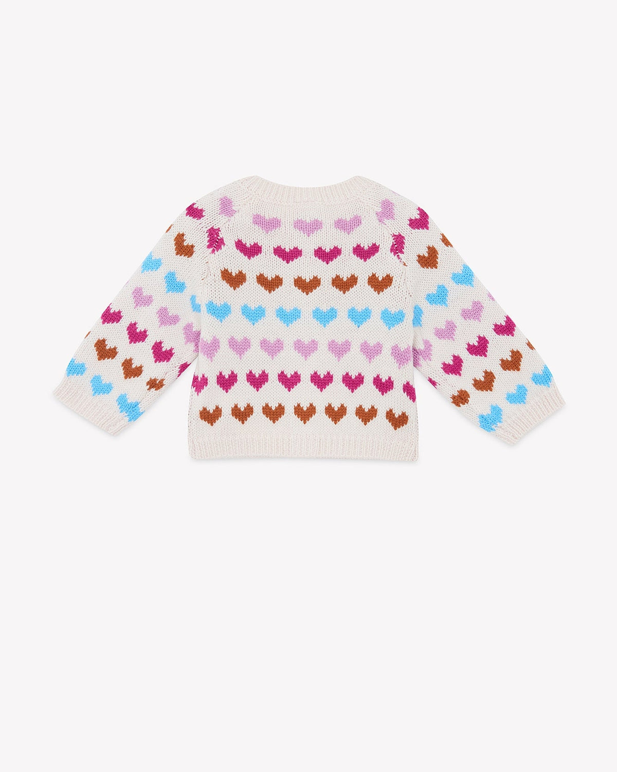 Lilet cardigan in a wool blend - Bonton Cream