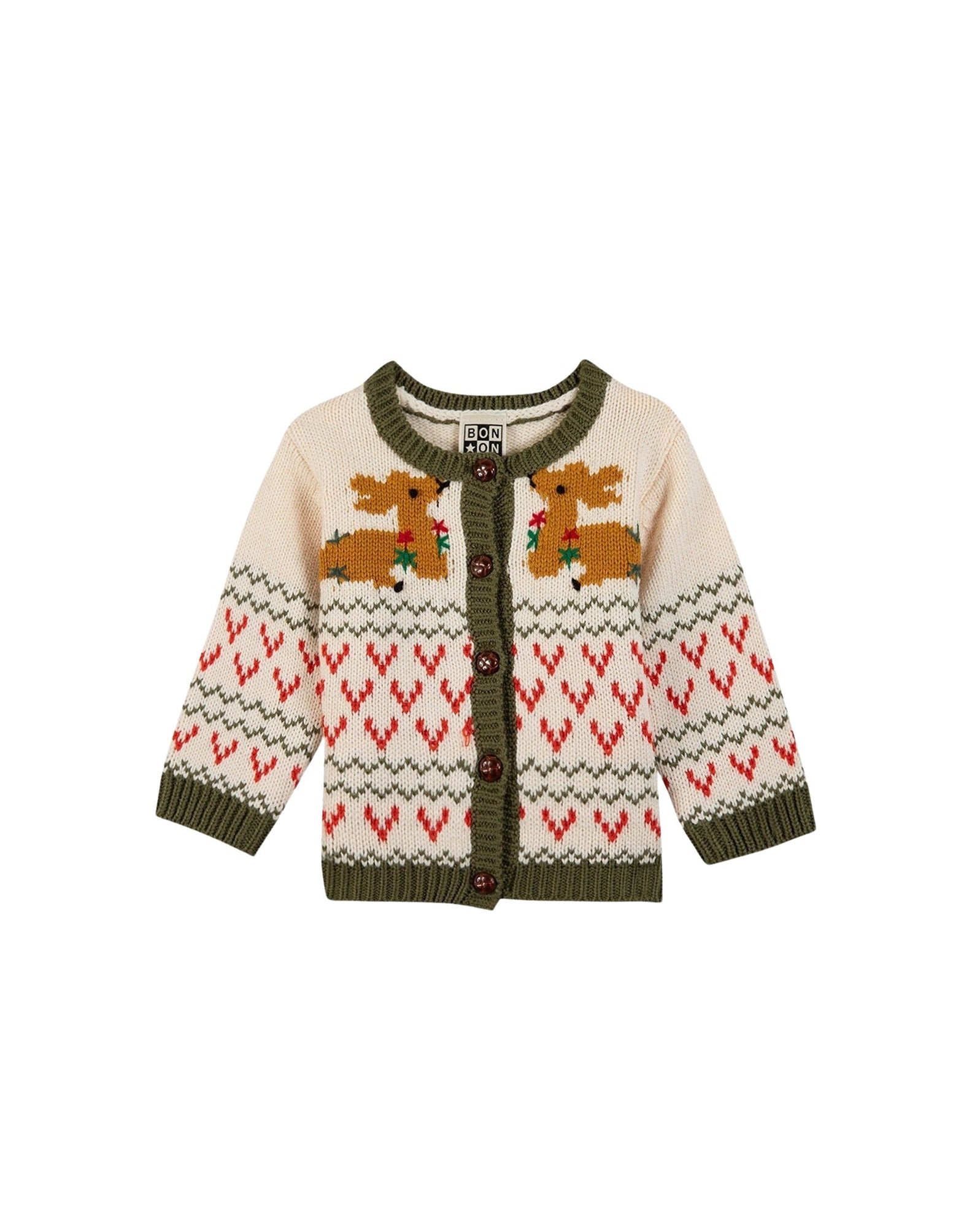 Cardigan Lilet - Crème Bonton