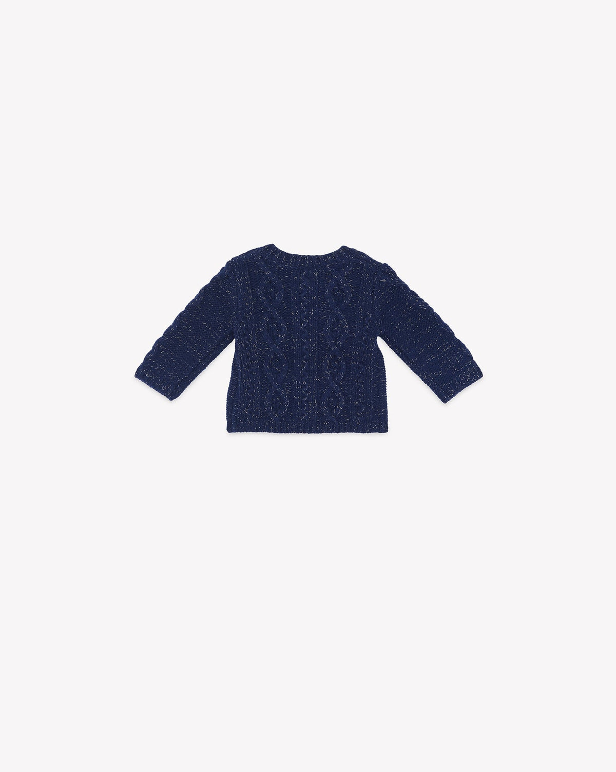 Jasmin wool cardigan - Navy Bonton