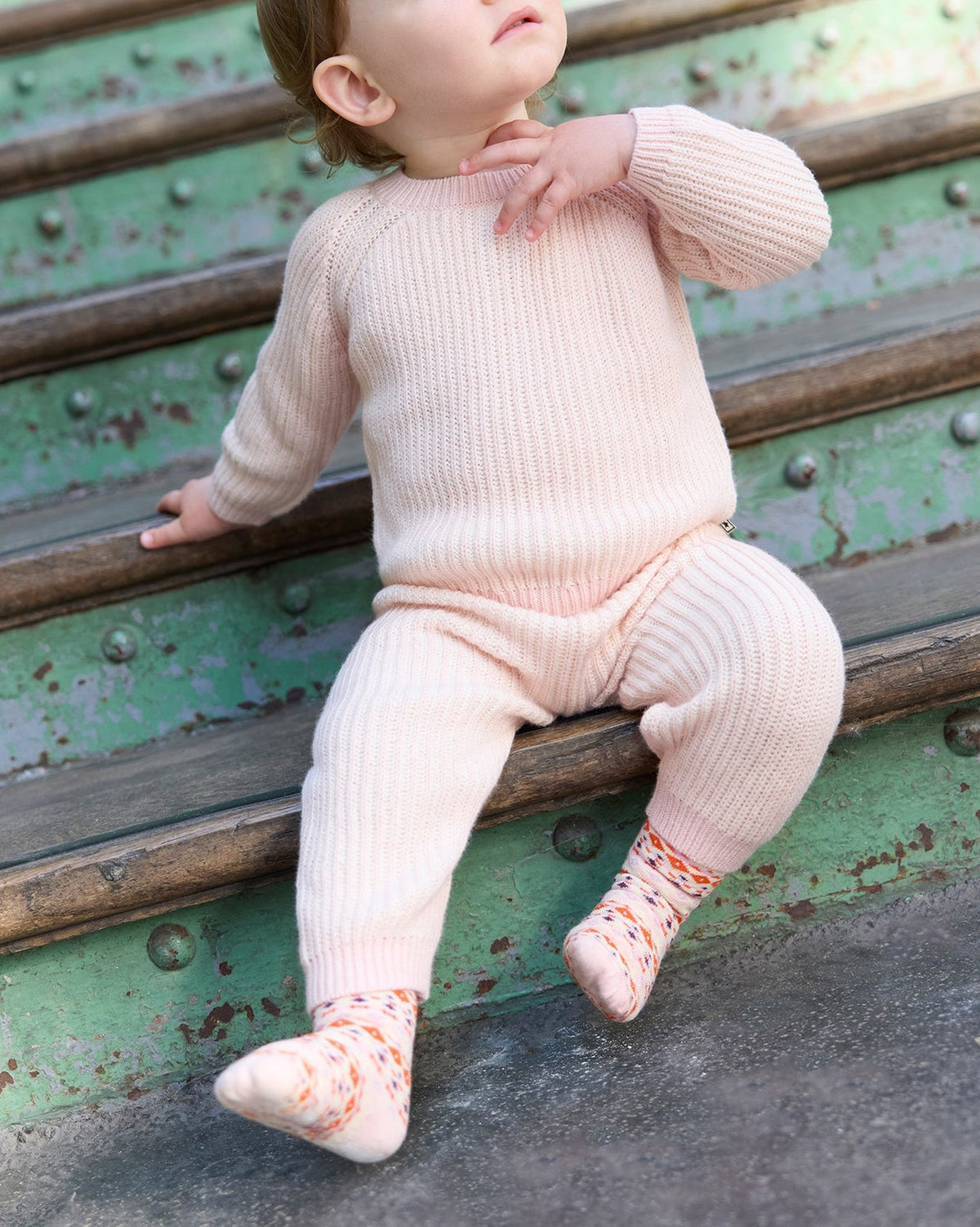 Ensemble James en coton - Peach Whip