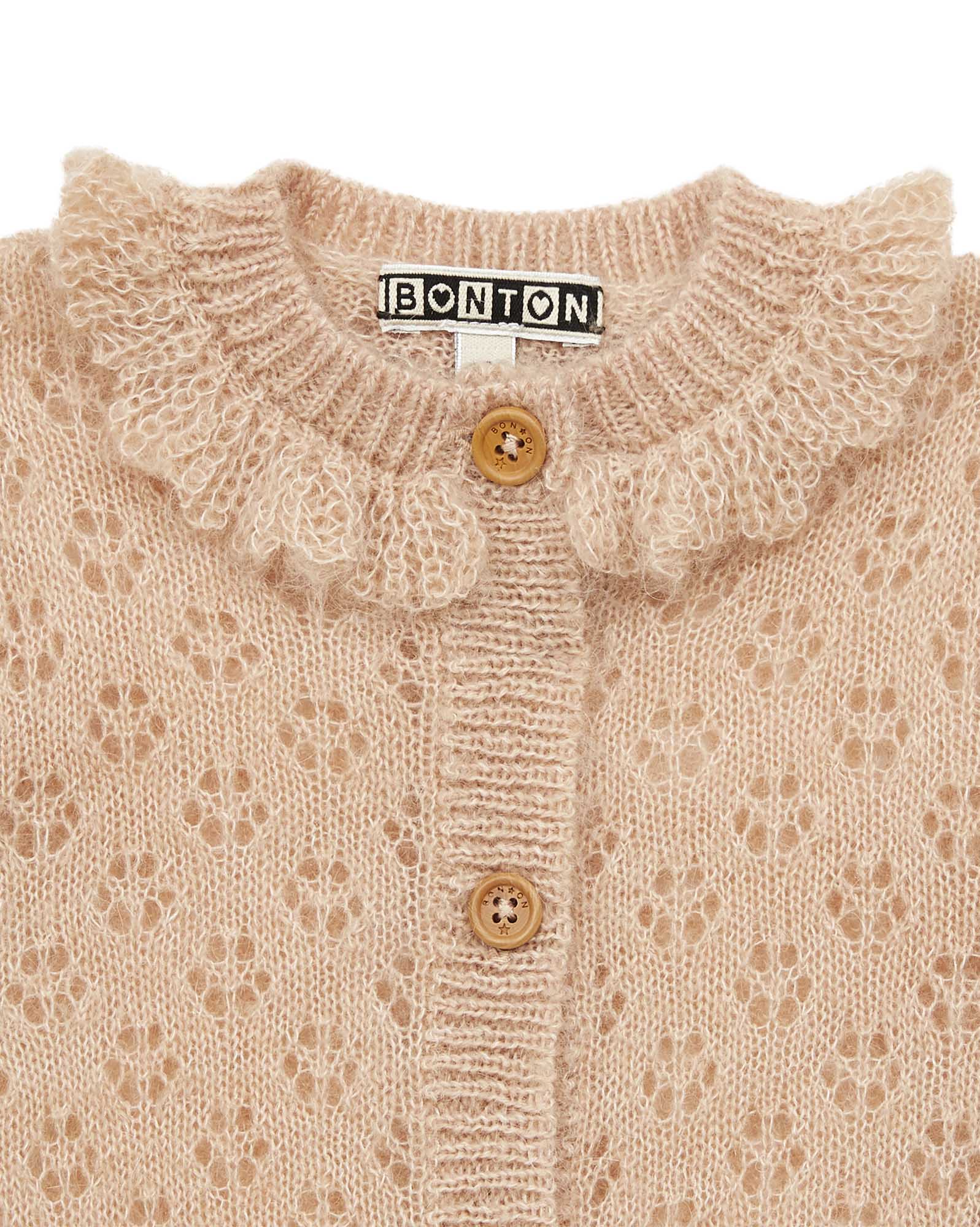 Cardigan Corolle en laine mélangé - Anémone
