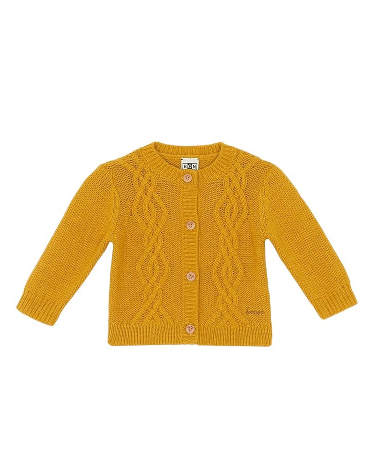 Bernard Cardigan - Retro Yellow