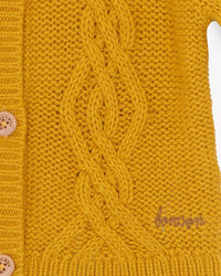 Bernard cotton cardigan - Retro Yellow