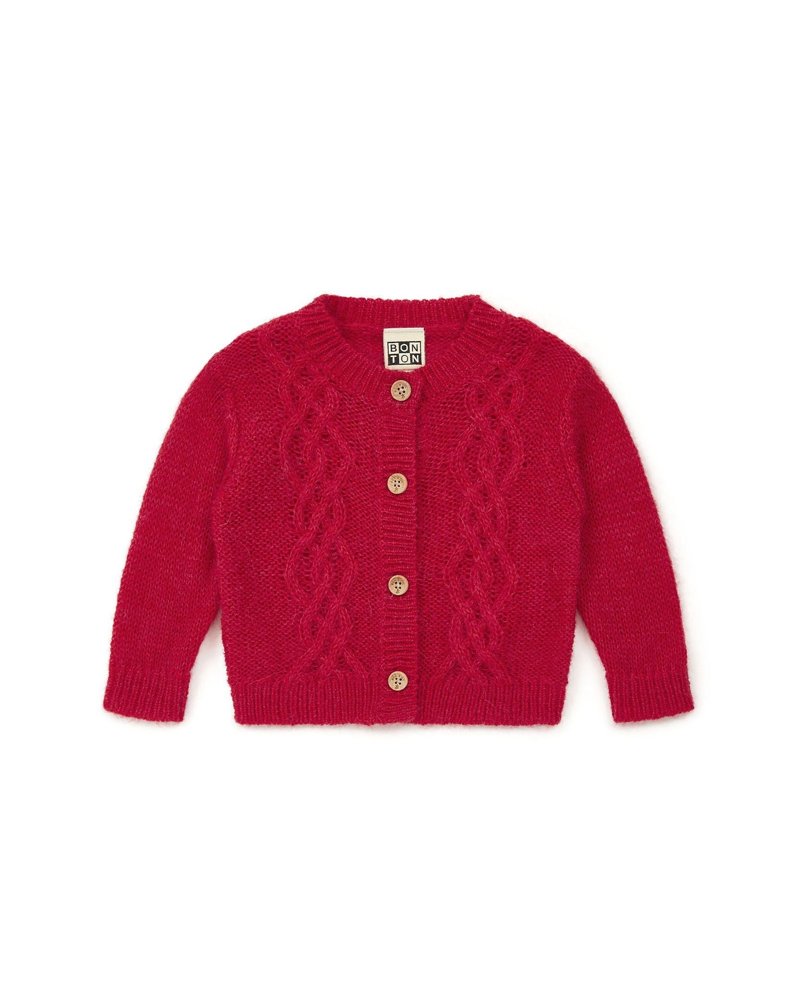 Baby wool cardigan - Pink Be Fresh