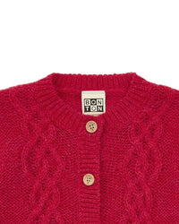 Baby wool cardigan - Pink Be Fresh