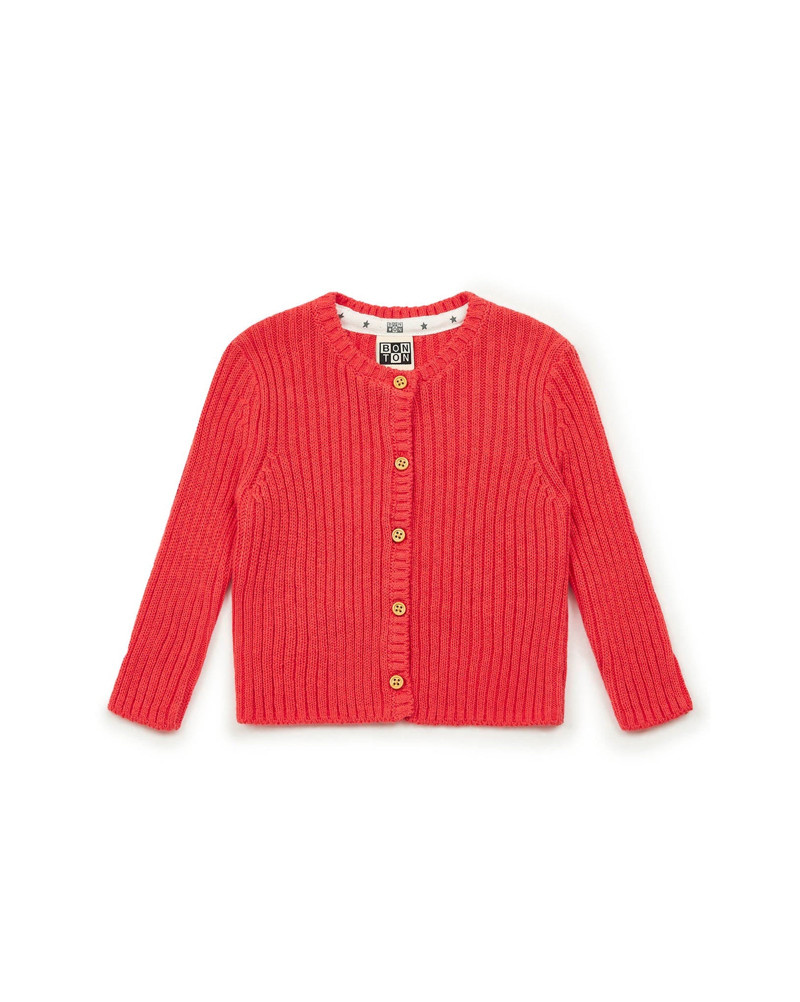 Cardigan Mouton - Rose Papillon