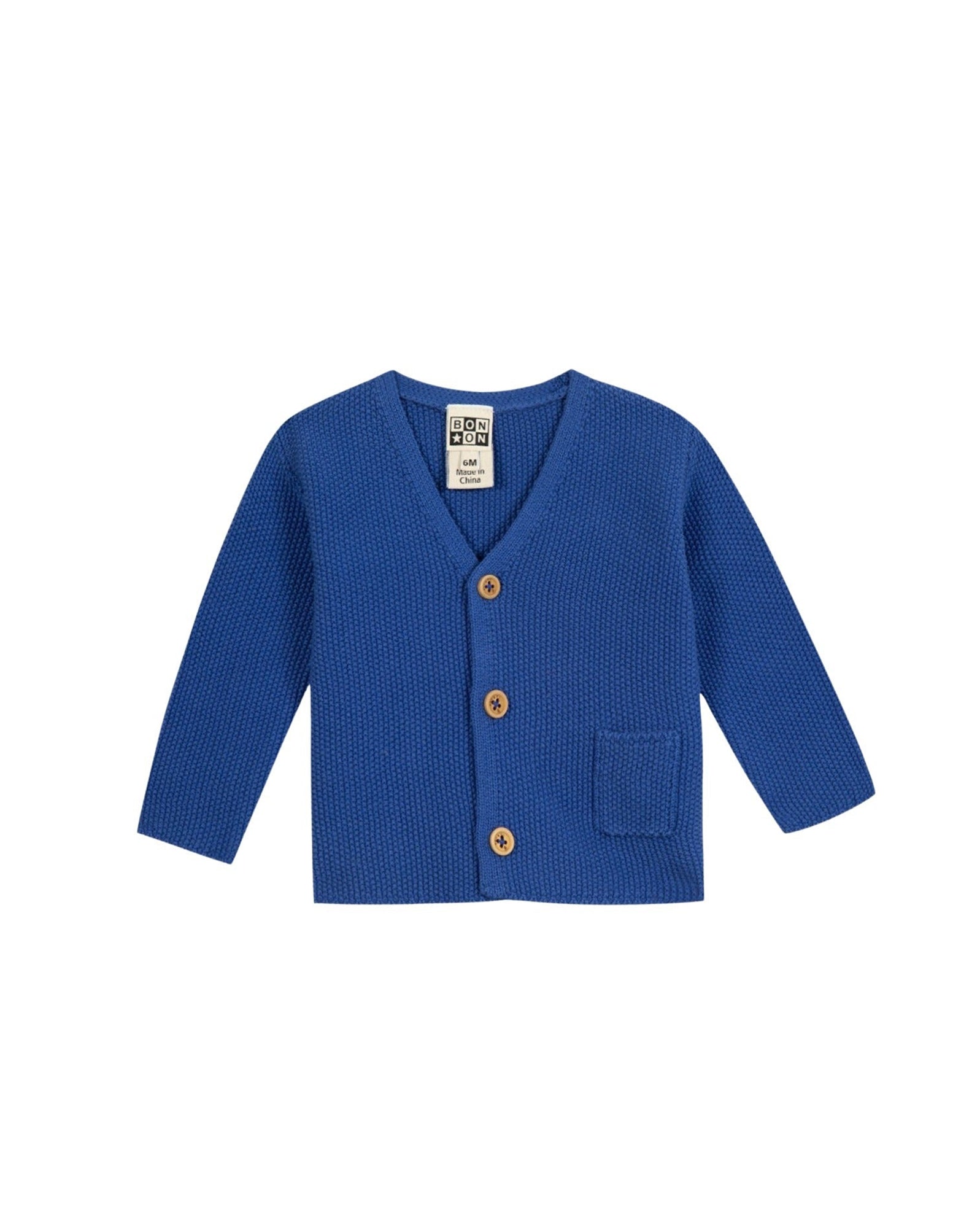 Cardigan Toto - Bleu Malin