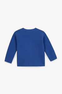 Cardigan Toto - Bleu Malin