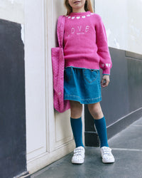 Jodie cotton jumper - Lollipop Pink