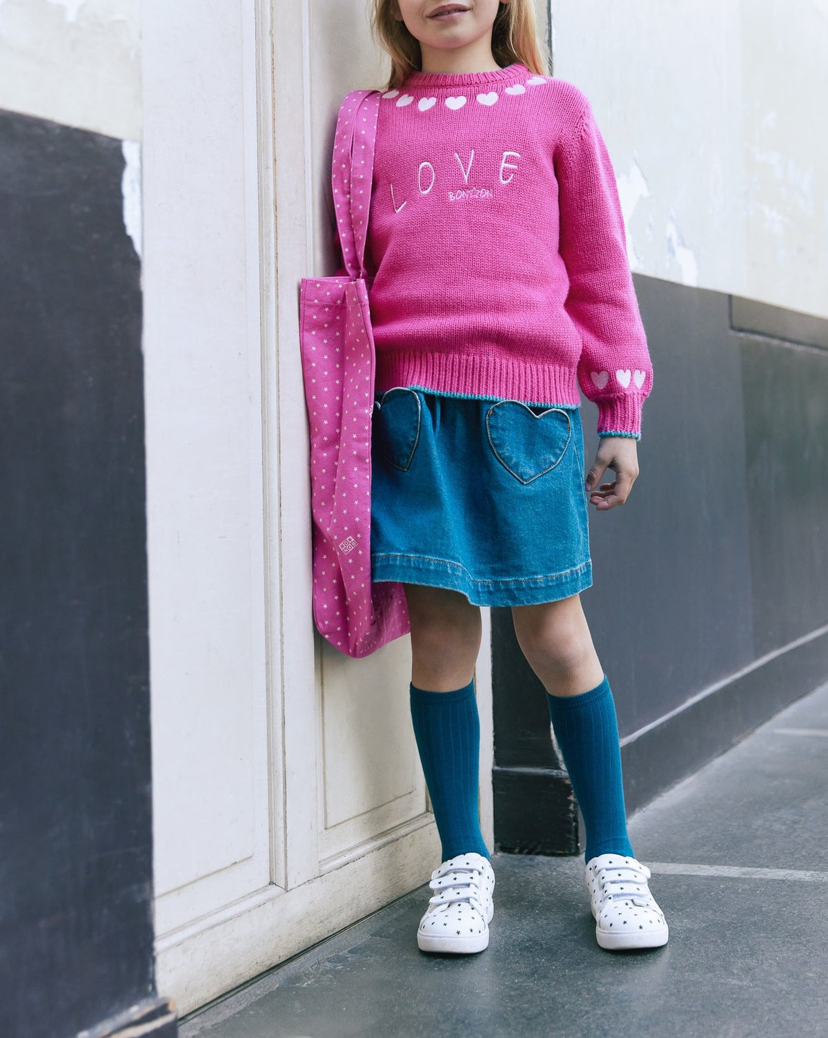 Jodie cotton jumper - Lollipop Pink
