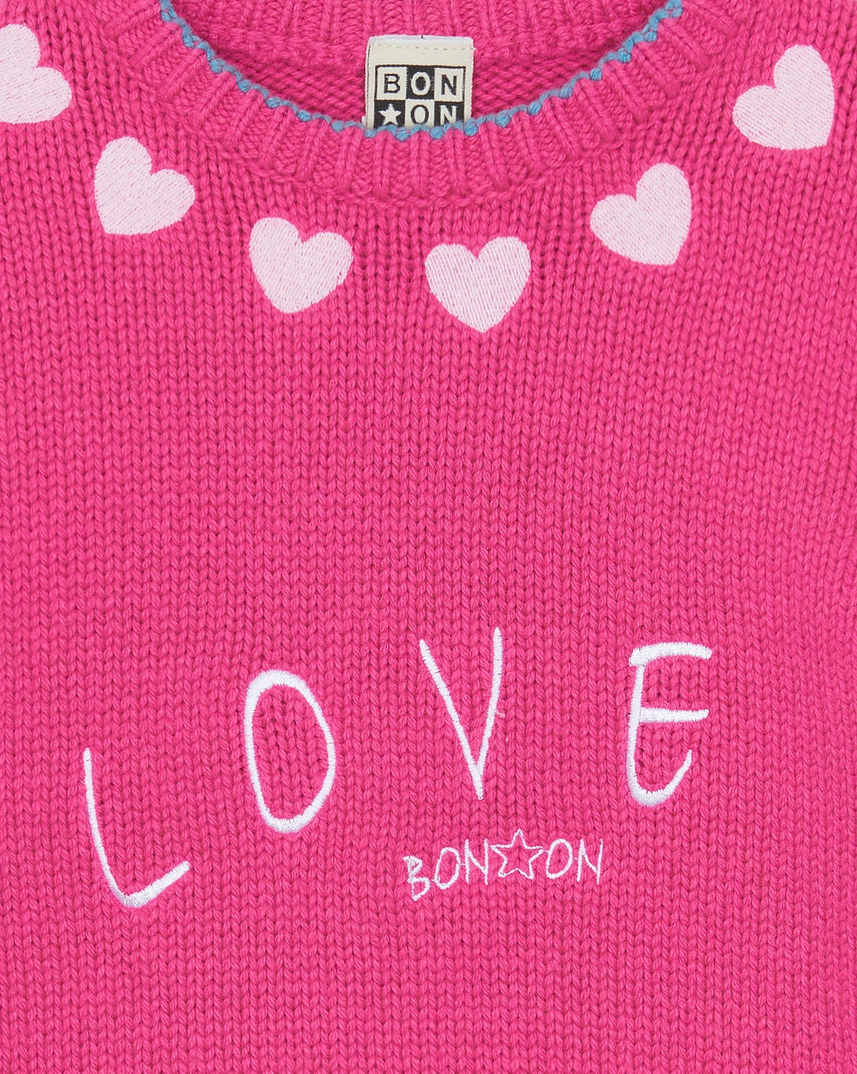 Jodie cotton jumper - Lollipop Pink