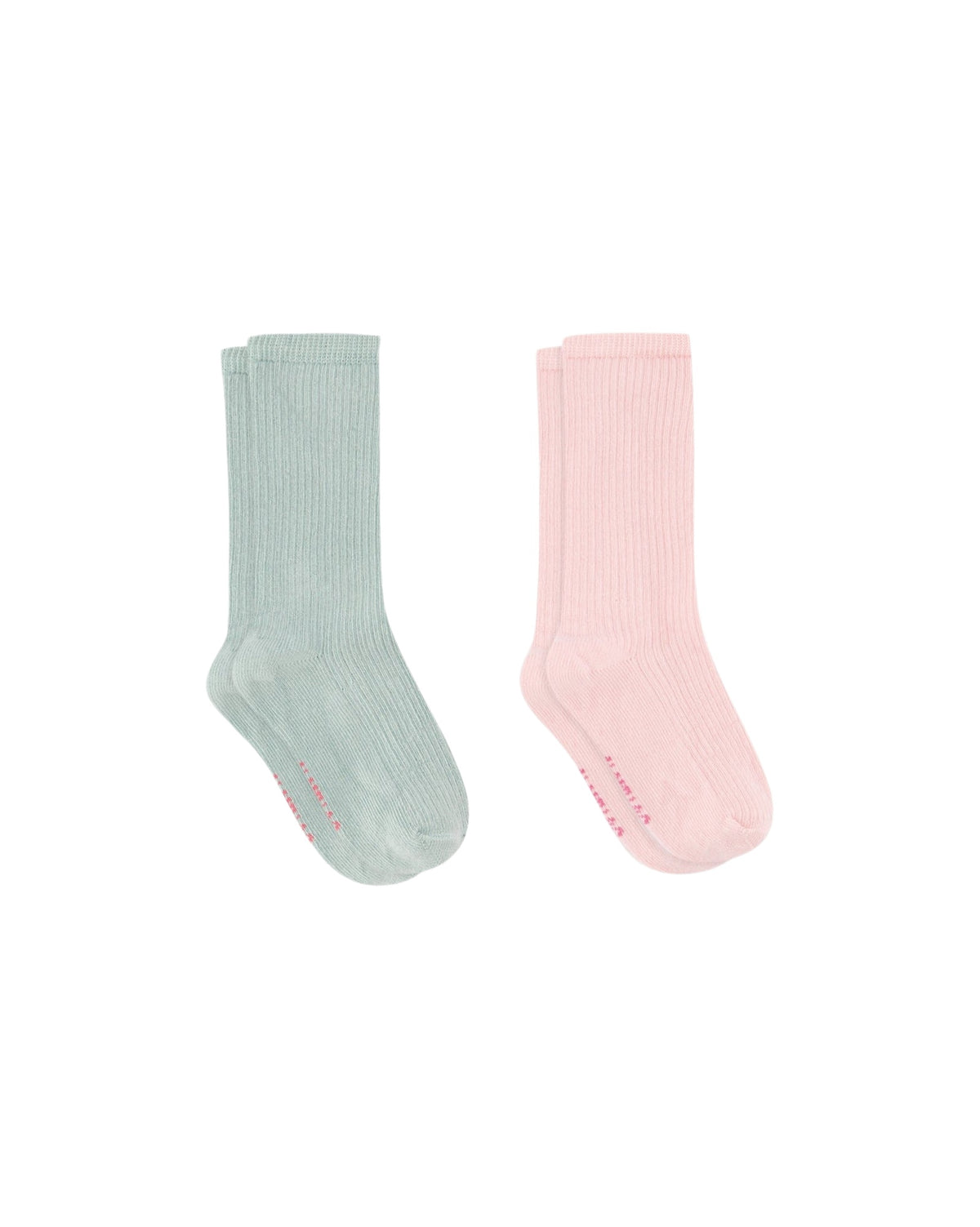Cho7Cote Duo cotton shoes - Pale Aqua