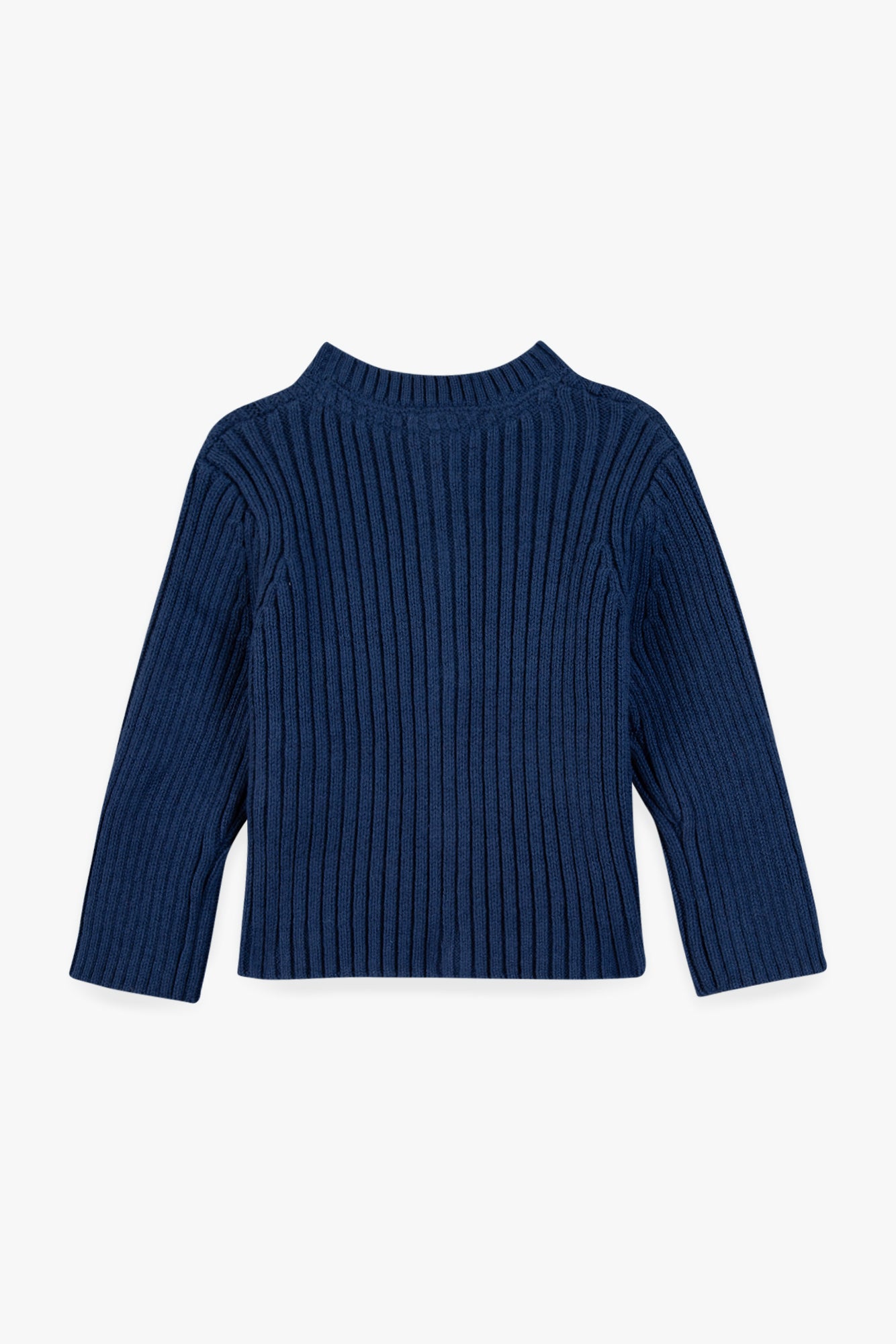 Sheepskin Cardigan - Bleu Malibleu