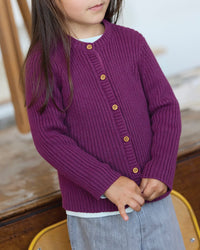 Cardigan Mouton en coton - Bruyere