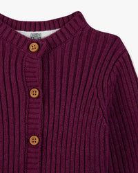 Cardigan Mouton en coton - Bruyere