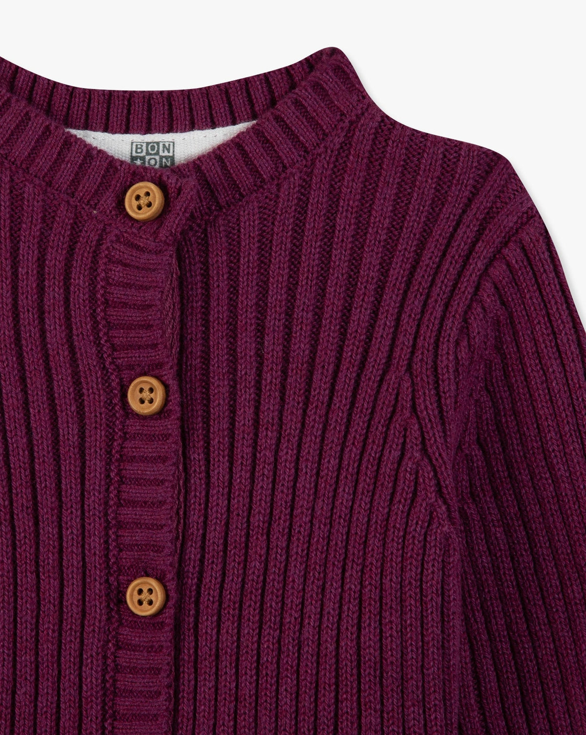 Cardigan Mouton en coton - Bruyere