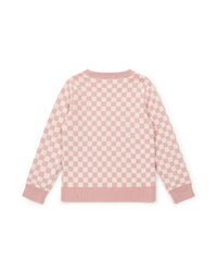 Damier Rose Wood // Pull damier