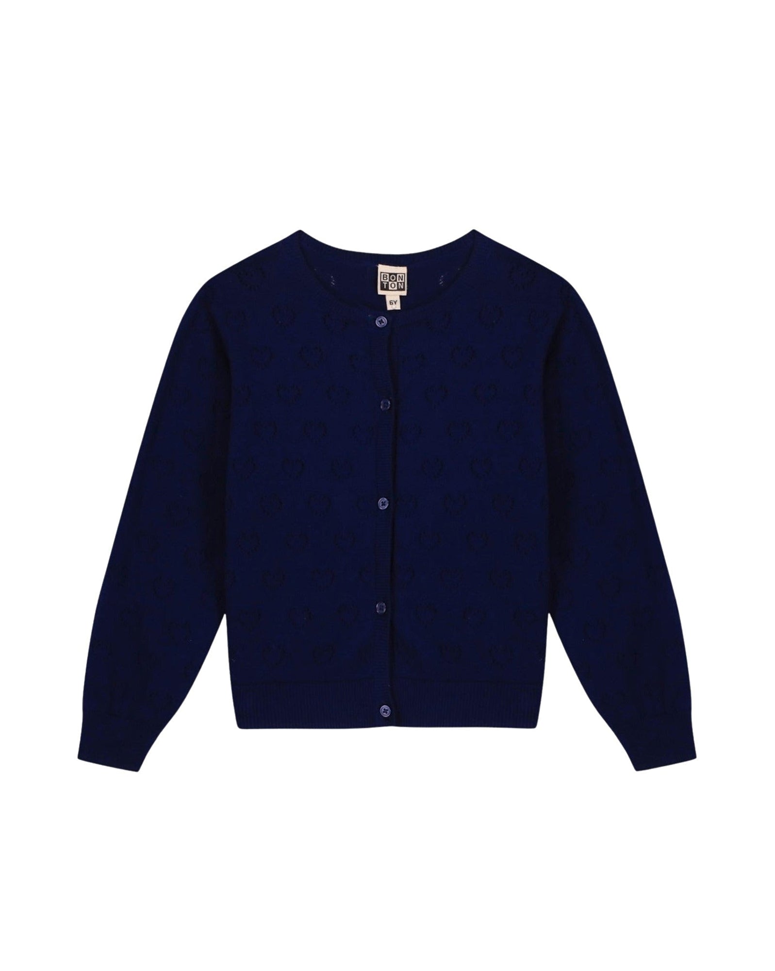 Lilou Cardigan - Navy Bonton