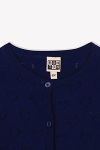 Lilou Cardigan - Navy Bonton