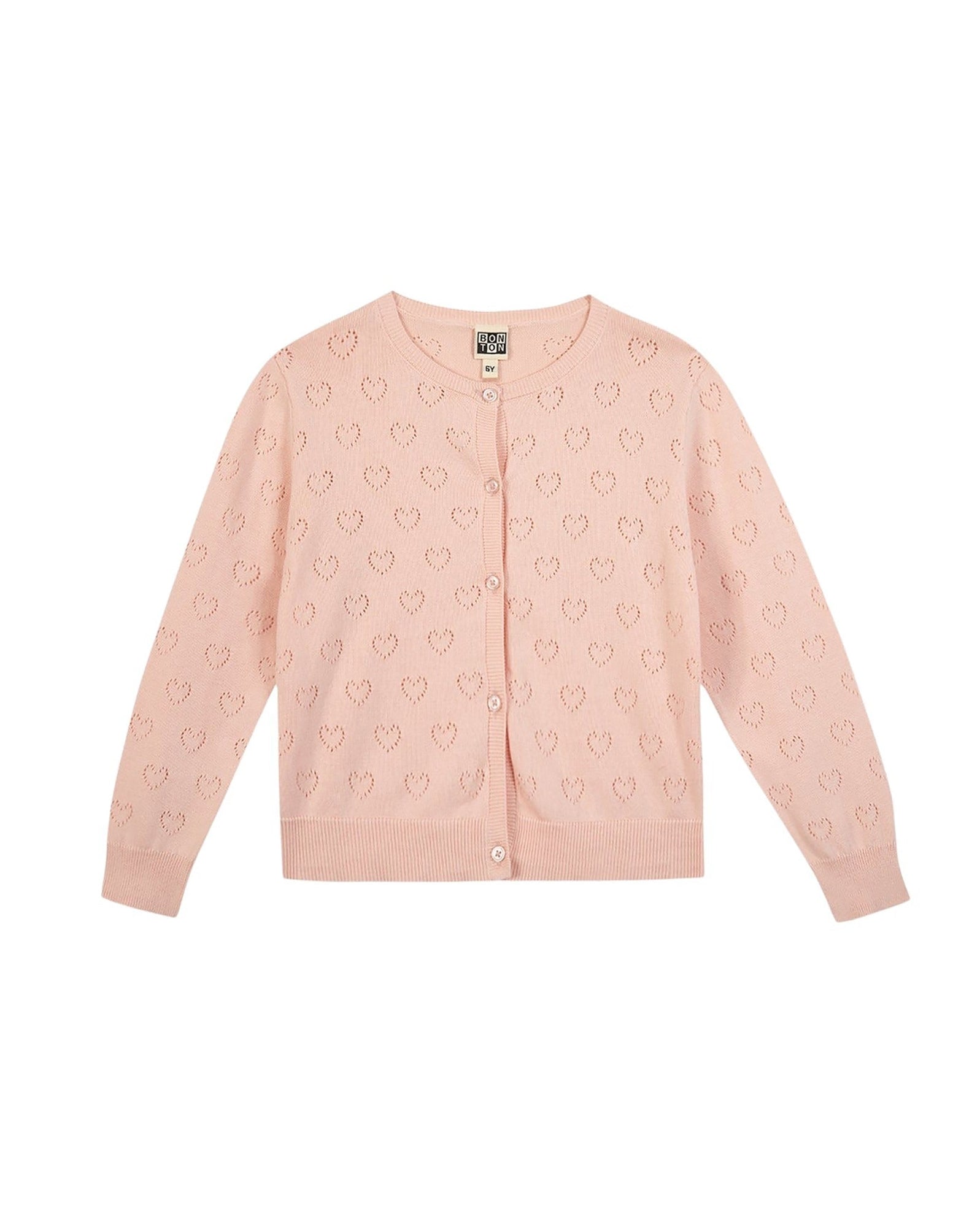 5qty NEW / Pulls - Rose Coquillage