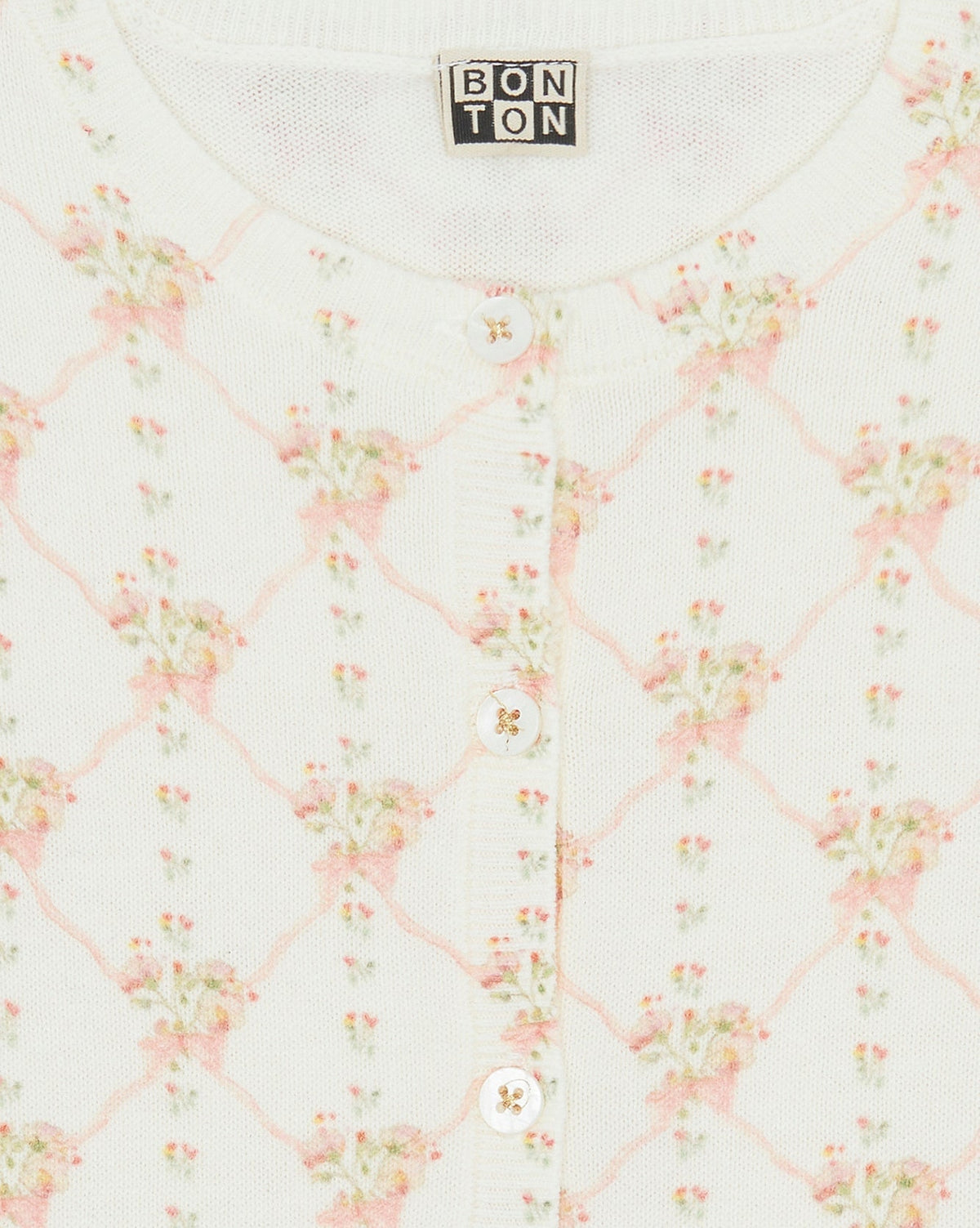 Cardigan Lilou en coton - Imprimé Antoinette