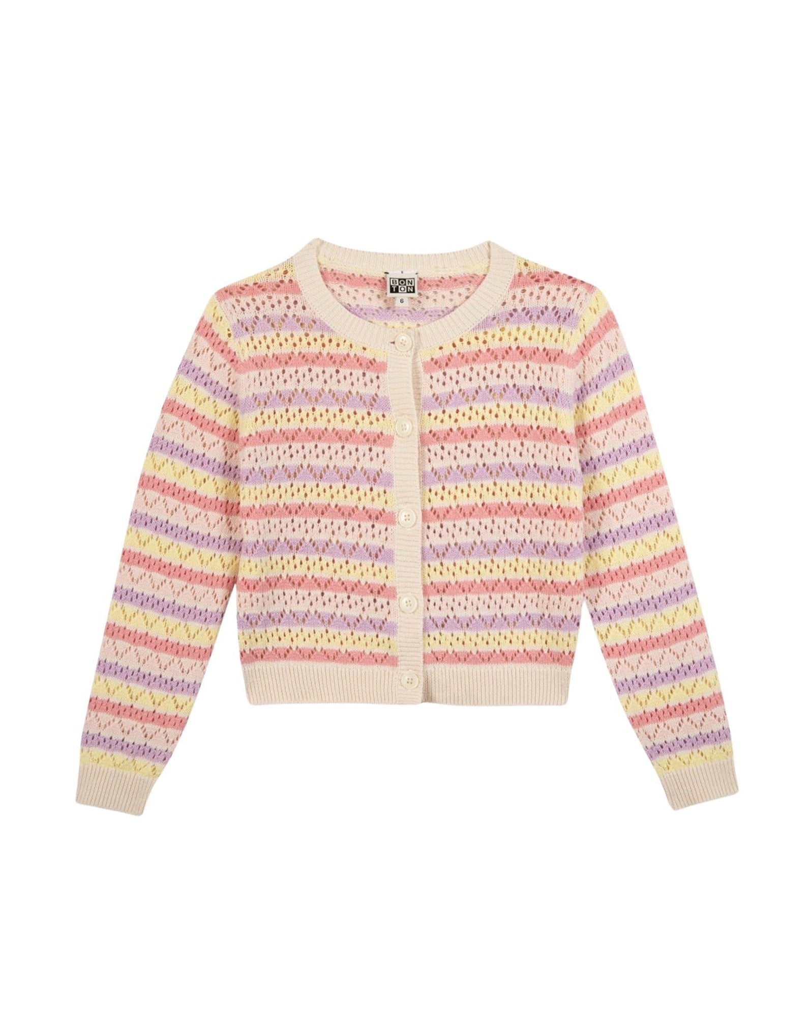Lilou Cardigan - Multicolour Stripe