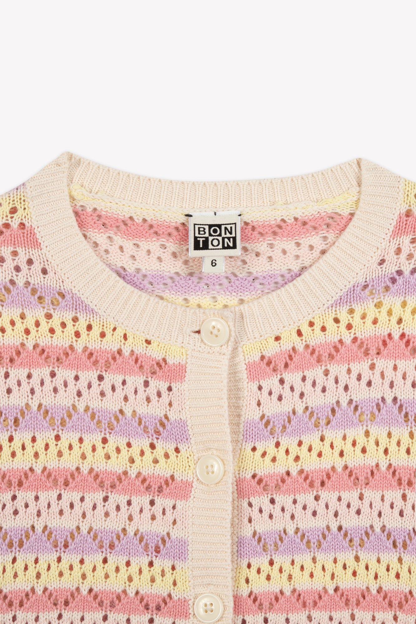 Lilou Cardigan - Multicolour Stripe
