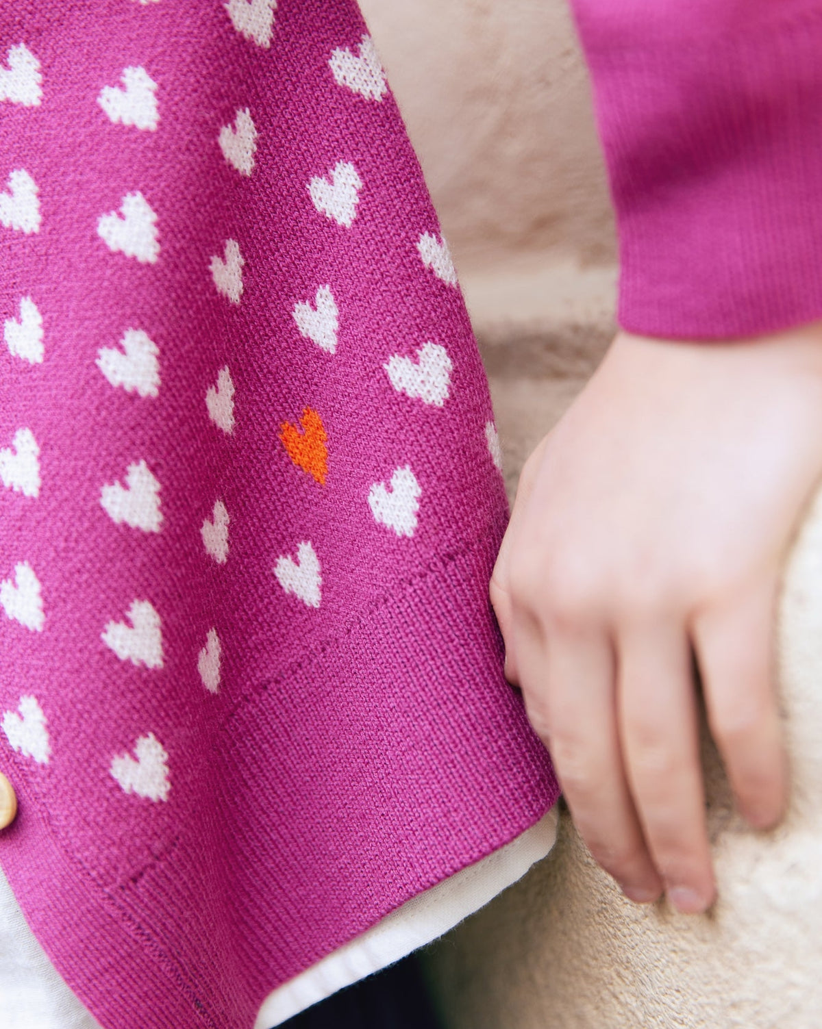 Cardigan Lilou - Rose Indien