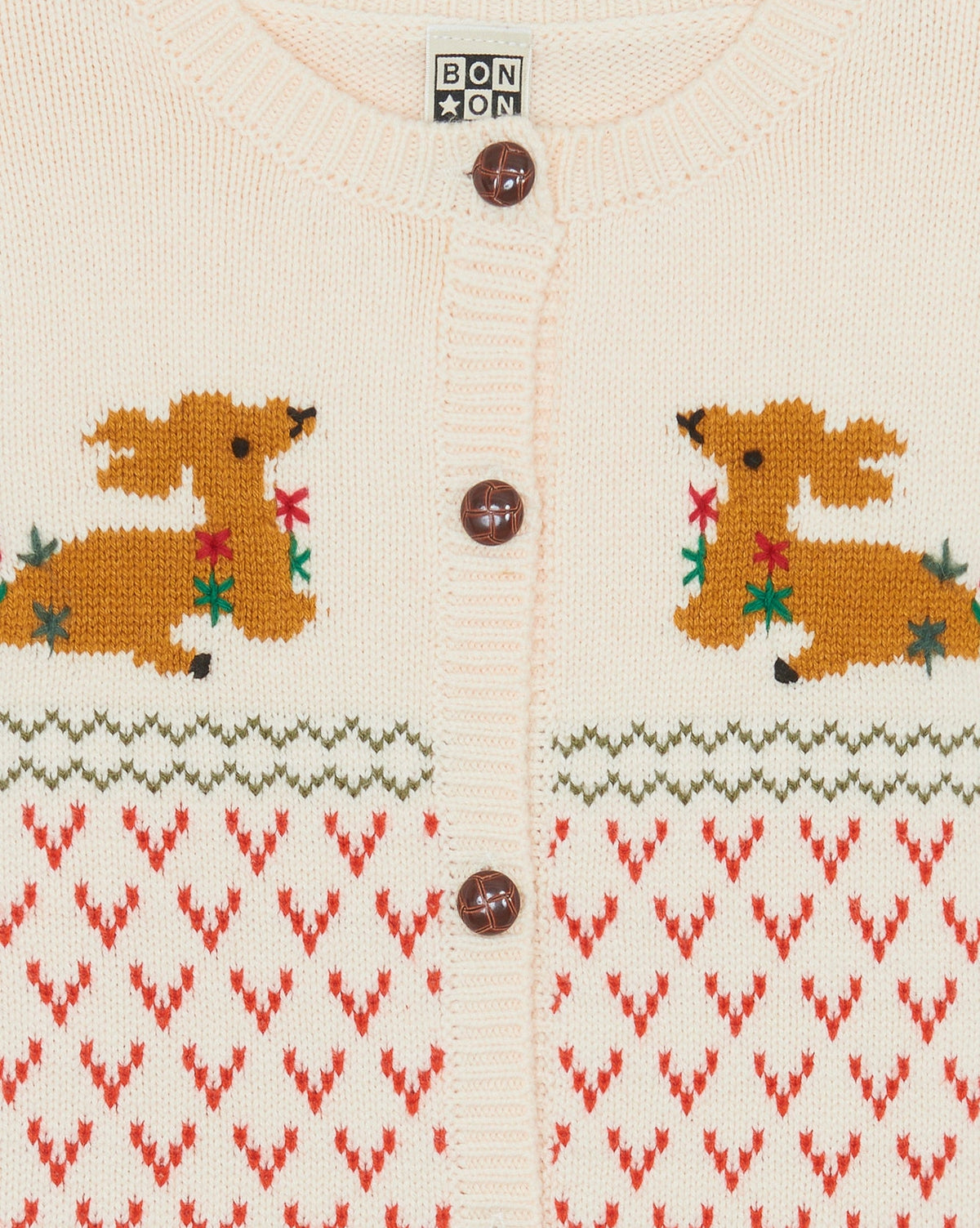 Cardigan Lilou - Creme Bonton