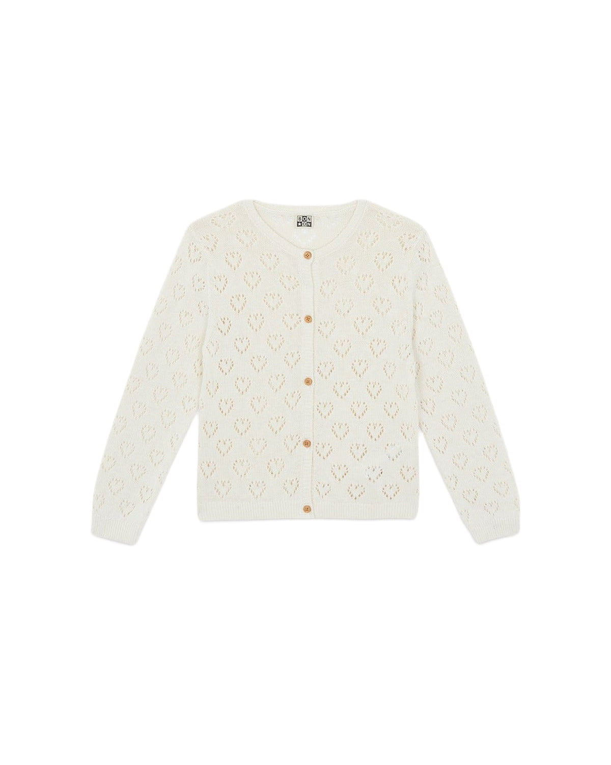 Lilou cotton cardigan - Bonton Cream 3