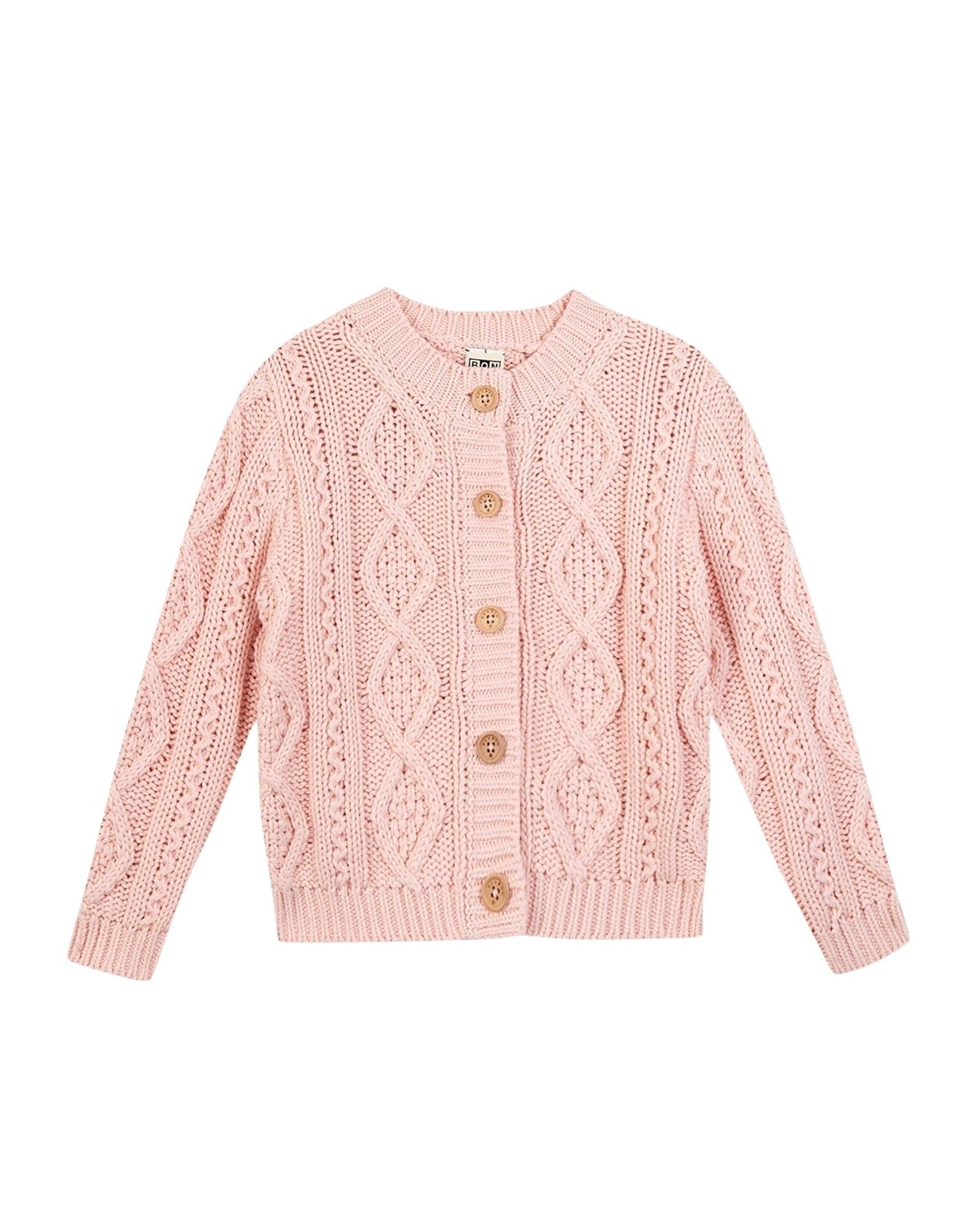 Cardigan Tiffan - Rose Chiné