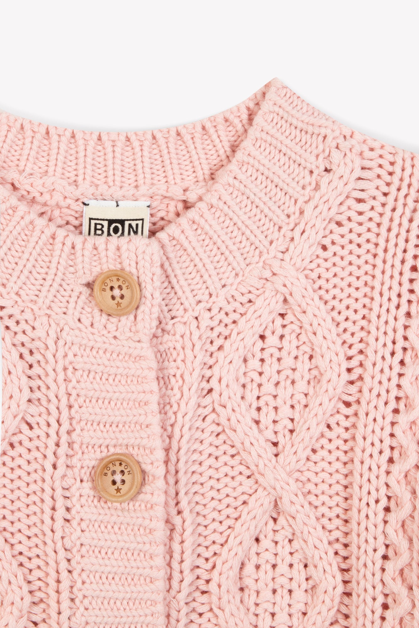 Cardigan Tiffan - Rose Chiné