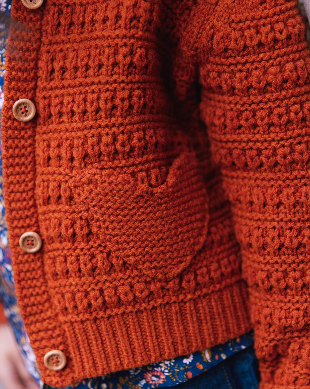 Cardigan Jenna - Marron Ourson
