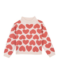 Pull Lovely en laine mélangé - Crème Bonton 2
